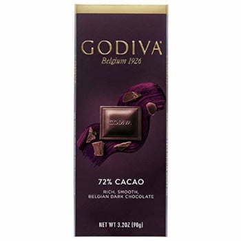 Godiva Cocoa Rich Smooth Belgian Dark Chocolate Bar
