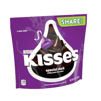 HERSHEY'S Kisses Special Dark Chocolate