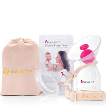 NatureBond Silicone Manual Breast Pump