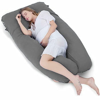 Mom's Moon Ultra Soft U Shaped Pregnancy Pillow