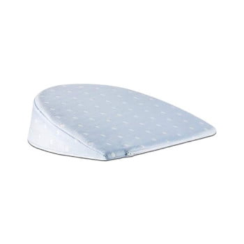 The White Willow Memory Foam Wedge Shaped Pregnancy Pillow