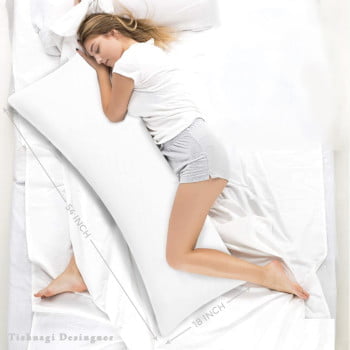 Tishnagi Designer Ultra Soft Side Sleeper Body Pillow