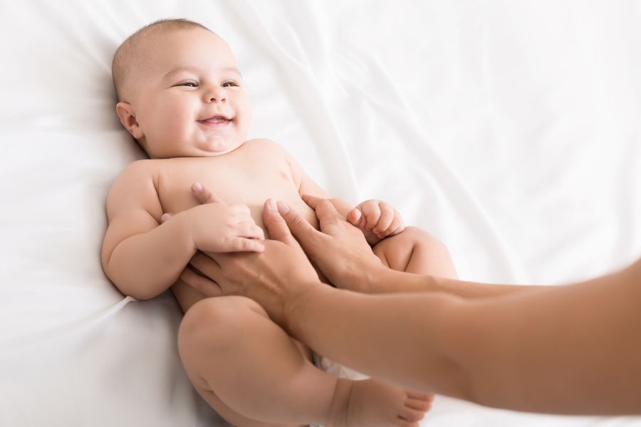 olive oil for baby massage